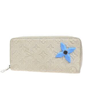 LOUIS VUITTON Zippy Wallet Vertical Climbing Monogram Taurillon